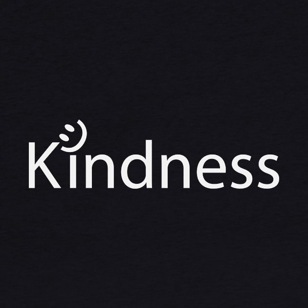 Kindness artistic text design by BL4CK&WH1TE 